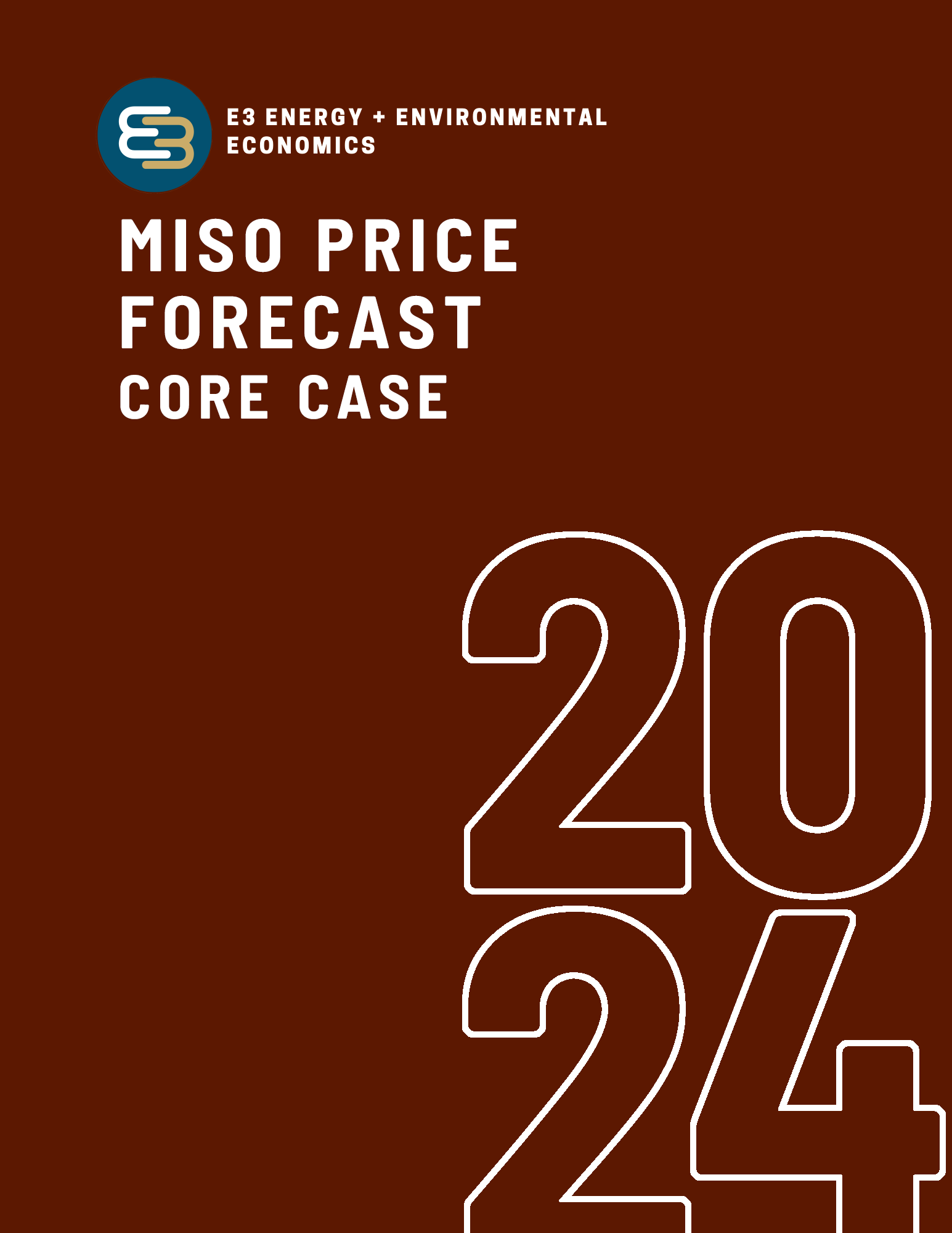 MISO Price Forecast – 2024 Edition – Core Case